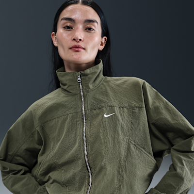 ジャケット [NIKE] Women's Woven Oversized Repel UV Protection Jacket Nike Sportswear Everything Wovens Women's Oversized Hooded